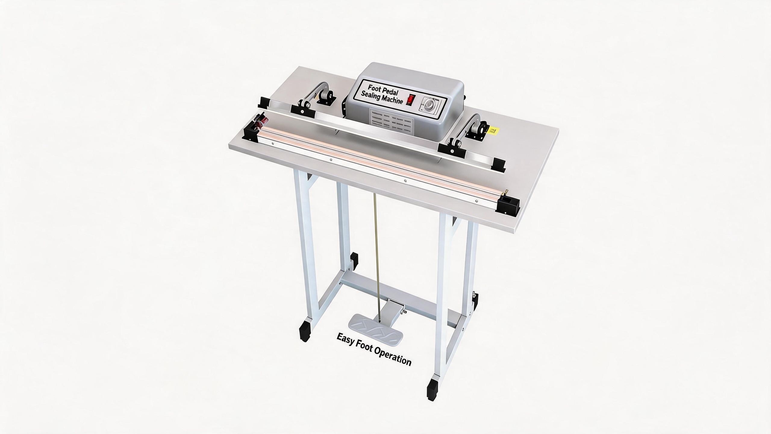 jimeng-2026-06-16-4066-换成白底photobank(78) YGPACK SF-1400 Foot Operated Sealing Machine - Image 1