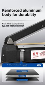 YGPACK FR-400B Manual Impulse Sealer - Image 6