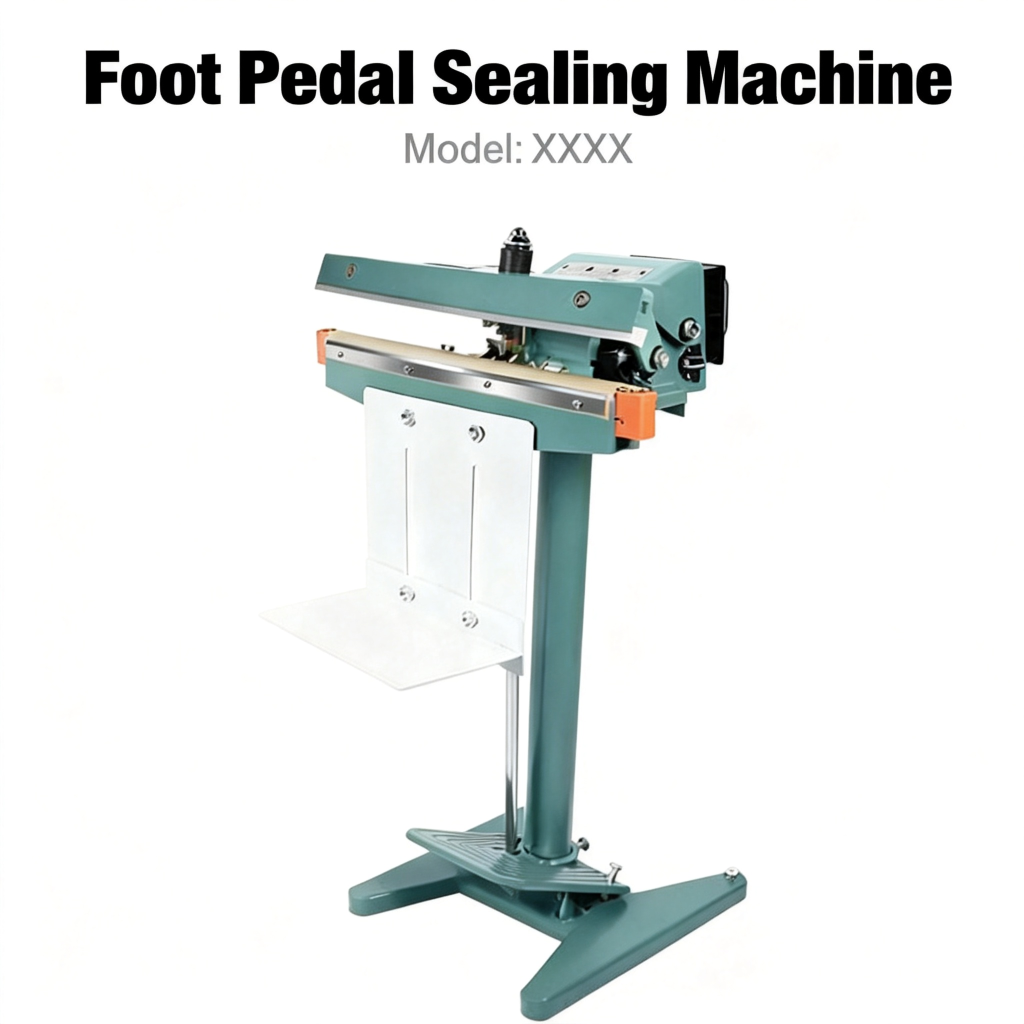 YGPACK 450X2 Aluminum Frame Foot Pedal Sealing Machine