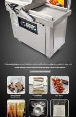 YGPACK DZQ-600RECESS Double Chamber Vacuum Sealer - Image 4