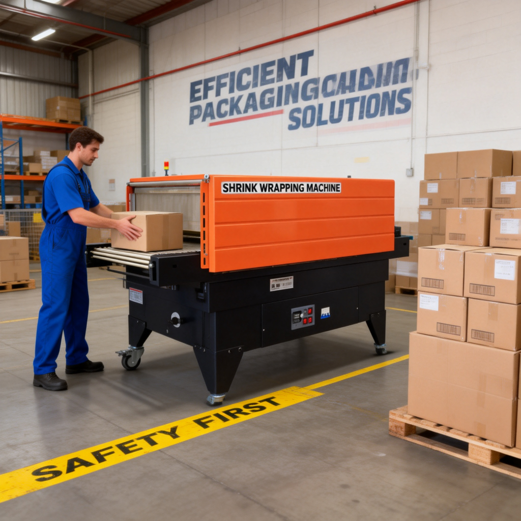 YGPACK 4525 Chain Through Type Shrink Wrapping Machine
