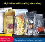 Aluminum Foil Self‑Standing Zipper Bag - Image 2